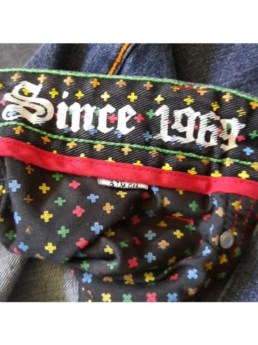 Coogi Australia Vintage Embroidered Denim Jeans Size W38 L34 - Picture 11 of 16